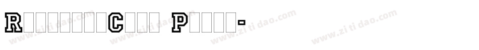 RataczakCond Plain字体转换